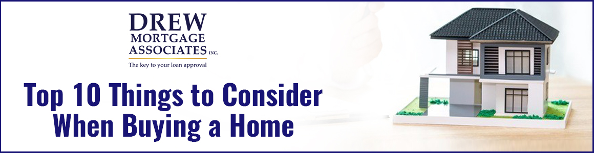 what things to consider when buying a home