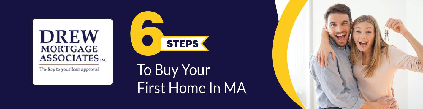 Steps To Buy Your First Home In MA -Drew Mortgage