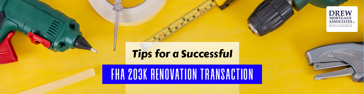 steps for 203k loans transactions